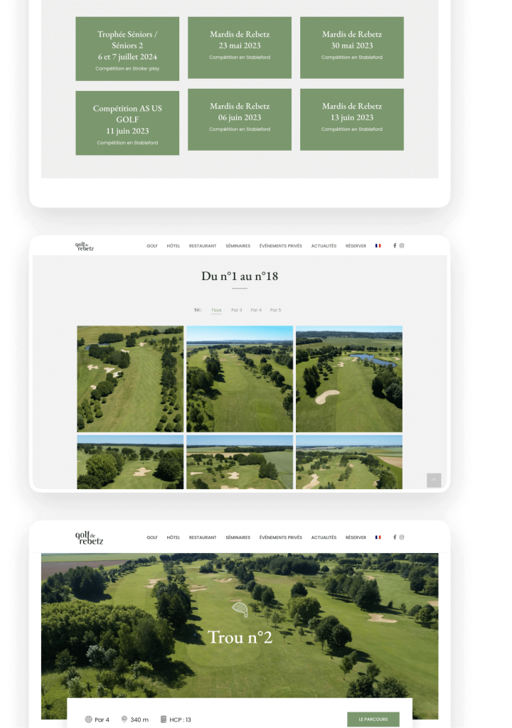 Exemple Golf de Rebetz